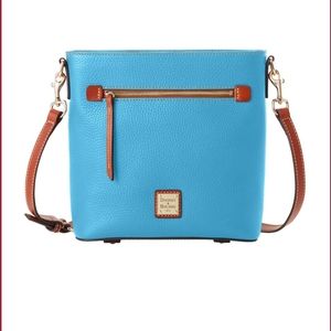 DOONEY & BOURKE PEBBLE GRAIN ZIP CROSSBODY